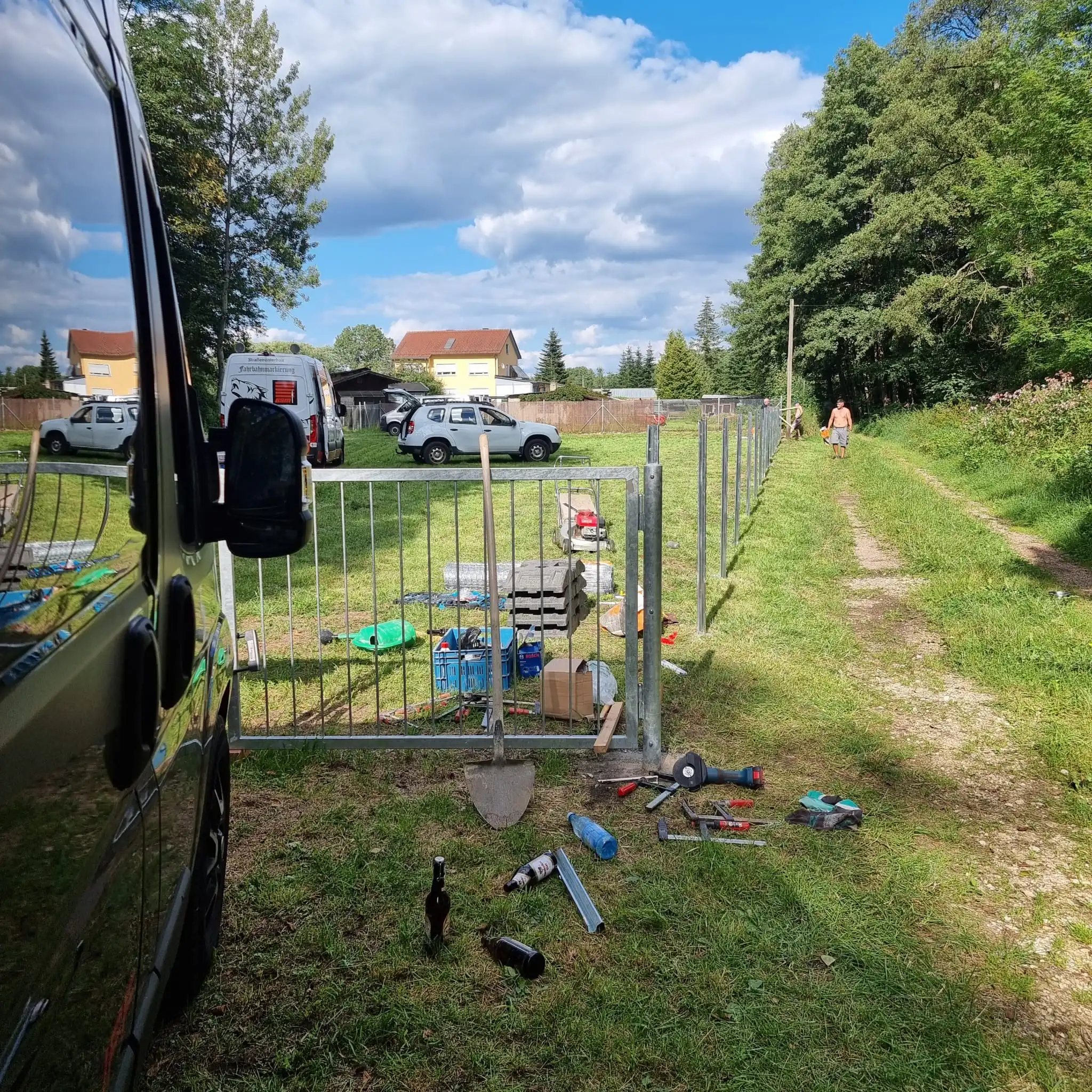 Entstehung Hundeplatz Hundeschulen Städtedreieck